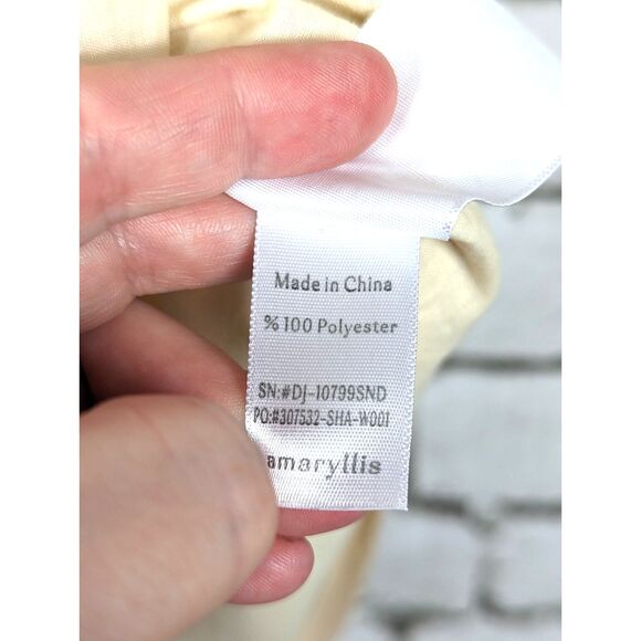 AMARYLLIS x ASHLEE NICHOLS Baby Doll Button-Front Dress Pockets Oversized XS - Picture 8 of 8